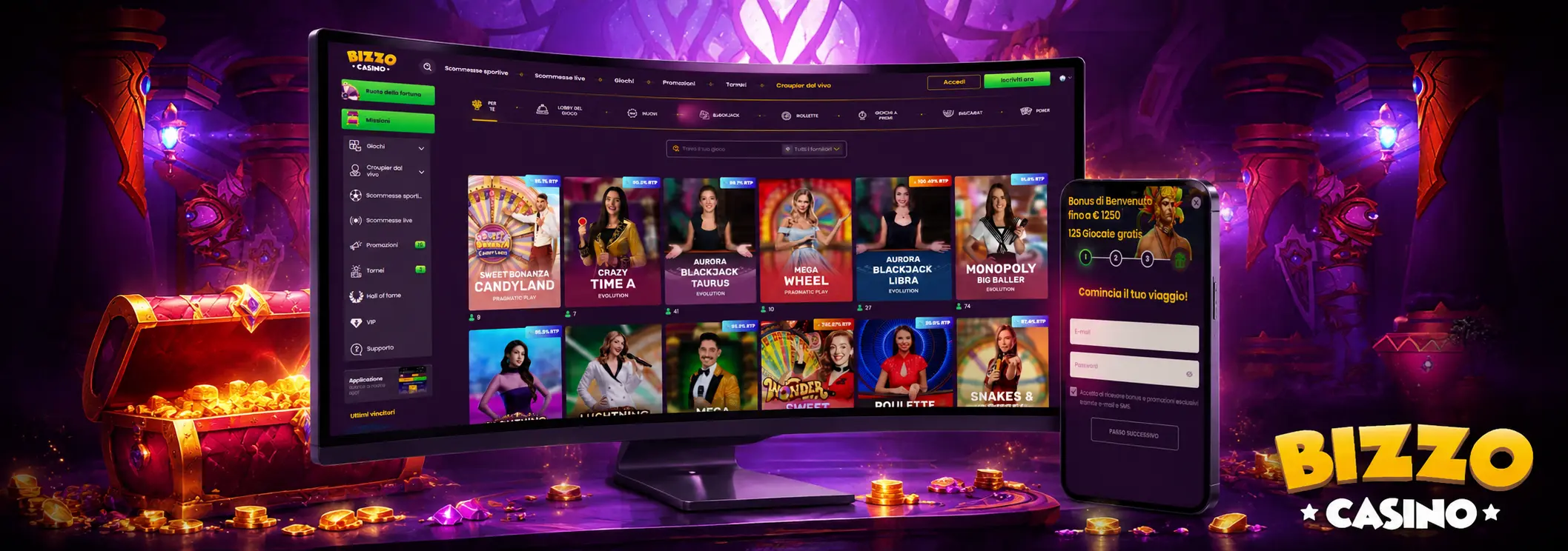 Promozioni Settimanali di Bizzo Casino