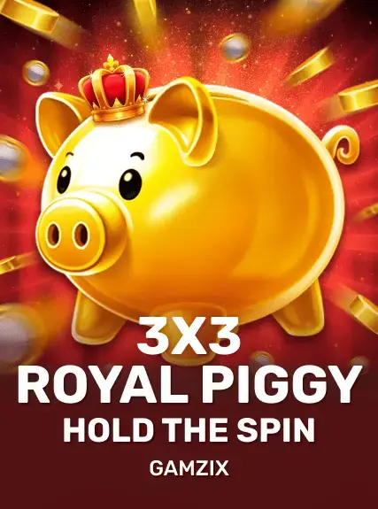 3x 3 Royal Piggy Hold The Spin
